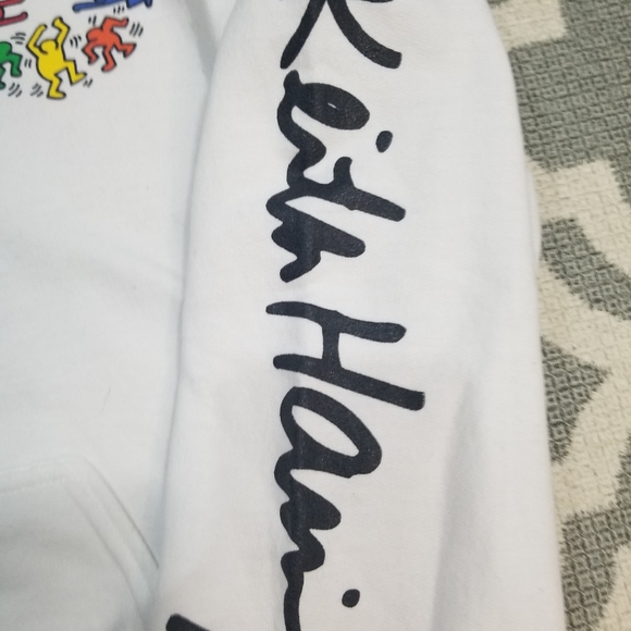 Keith Haring Dancing People Hoodie - Picture 5 of 5